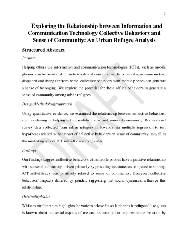 (PDF) Exploring the relationship between information and communication ...