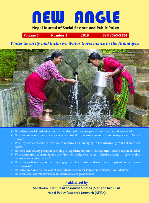(PDF) Water Security and Inclusive Water Governance in the Himalayas