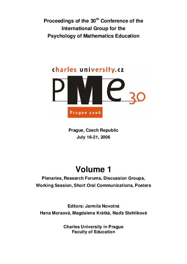 (PDF) Proceedings of the Conference of the International Group for the ...