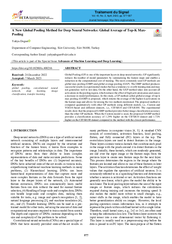 (PDF) A New Global Pooling Method for Deep Neural Networks: Global ...