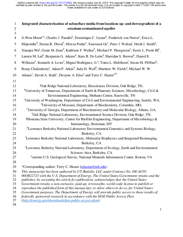 (PDF) Integrated characterization of subsurface media from locations up ...