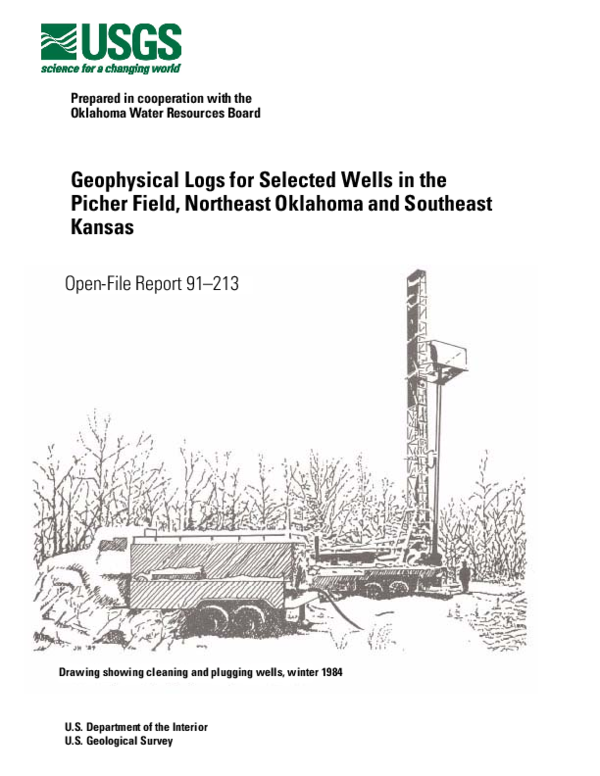 (PDF) Geophysical logs for selected wells in the Picher Field ...