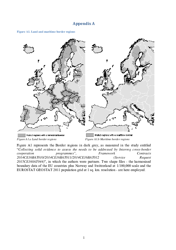(PDF) Measuring border effects in European cross-border regions