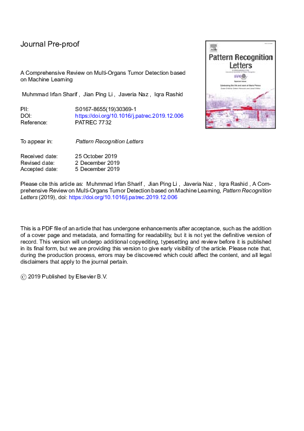(PDF) A comprehensive review on multi-organs tumor detection based on ...