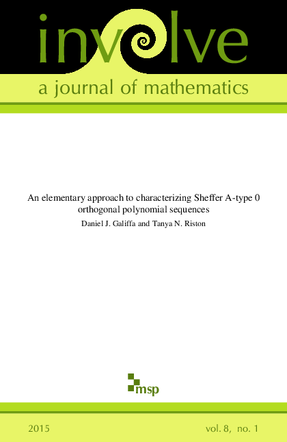 (PDF) An elementary approach to characterizing Sheffer A-type 0 ...