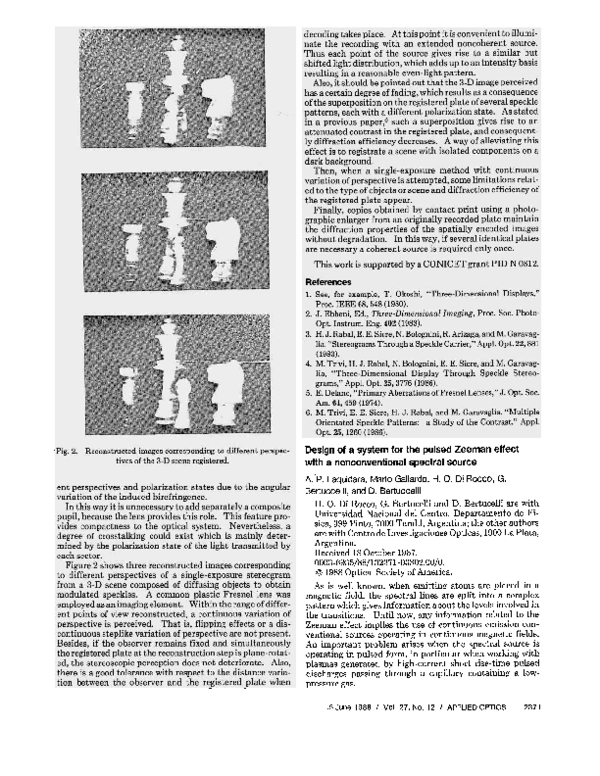 (PDF) Design of a system for the pulsed Zeeman effect with a ...