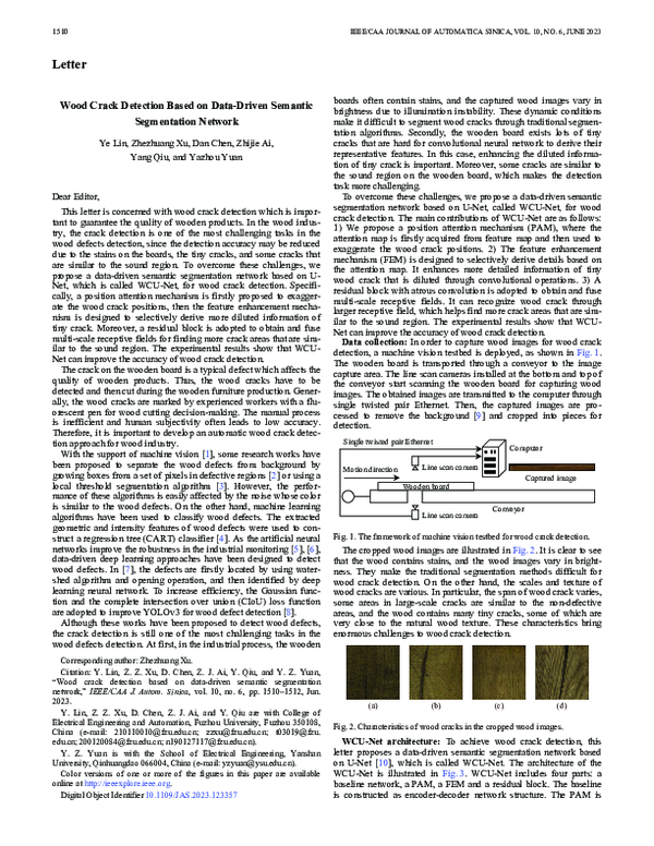 (PDF) Wood Crack Detection Based on Data-Driven Semantic Segmentation ...
