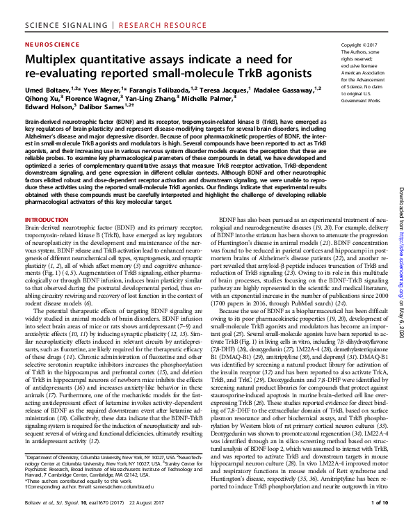 (PDF) Multiplex quantitative assays indicate a need for reevaluating ...