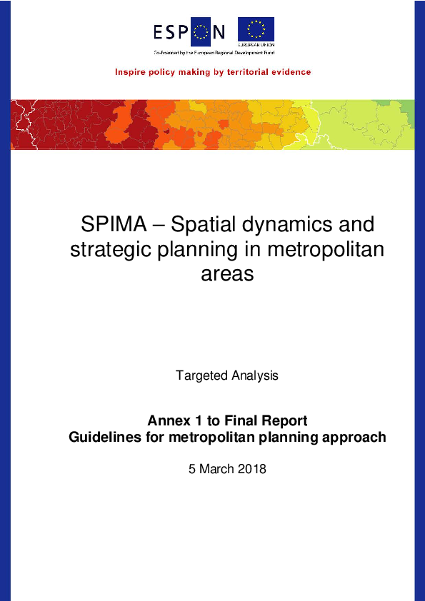 (PDF) SPIMA – Spatial dynamics and strategic planning in metropolitan ...