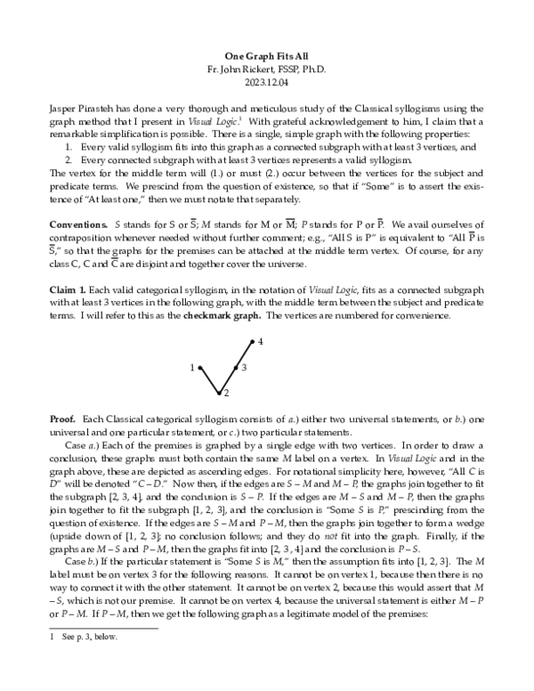 (PDF) One Graph Fits All