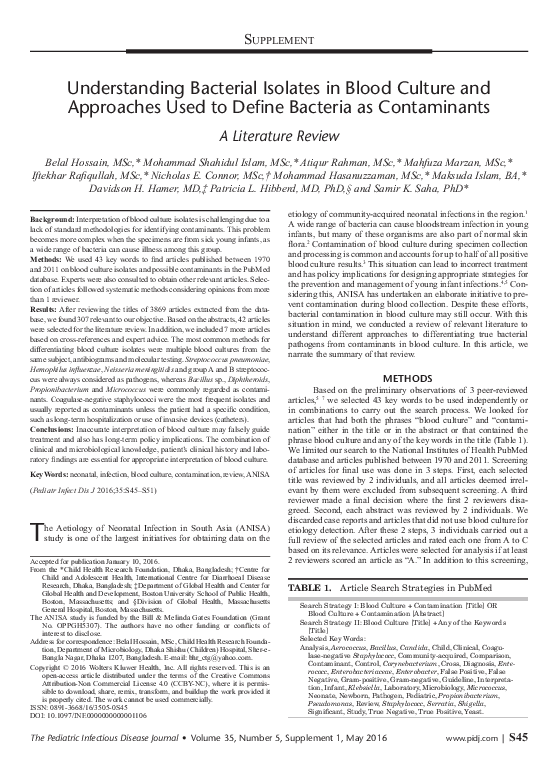  pdf understanding bacterial isolates in blood culture and approaches