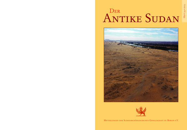 First page of &ldquo;Pr&auml;arabische Sprachen der Ja&lsquo;aliyin und Ababde in der europ&auml;ischen Literatur des 19. Jahrhunderts&rdquo;