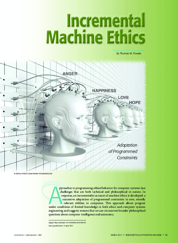 (PDF) Incremental Machine Ethics