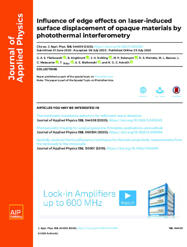 (PDF) Influence of edge effects on laser-induced surface displacement ...