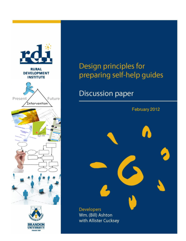 (PDF) Design principles for preparing self-help guides