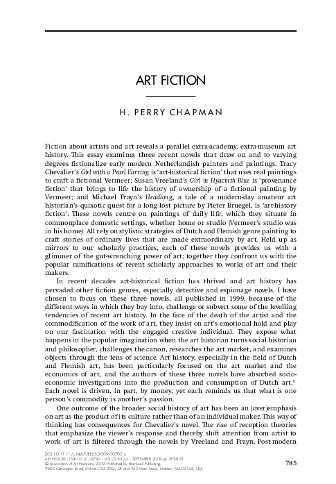 (PDF) Art Fiction