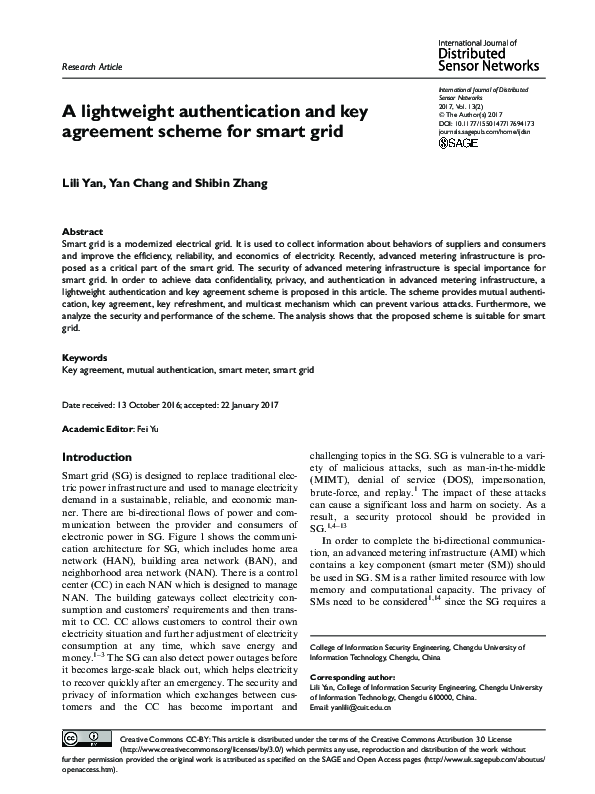 (PDF) A lightweight authentication and key agreement protocol ...