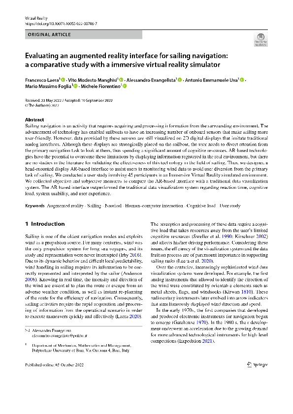 (PDF) Evaluating an augmented reality interface for sailing navigation ...