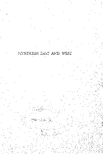 PDF) Rudolf Otto, Mysticism East and West [1932]