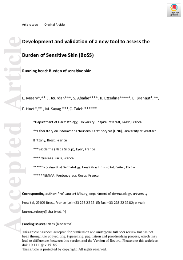 (PDF) Development and Validation of a New Tool to Assess Knowledge and ...