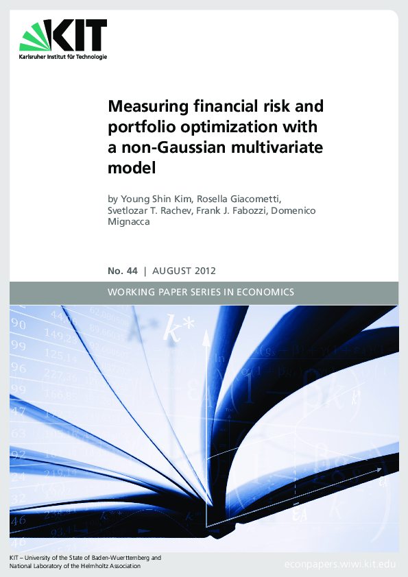 (PDF) Measuring financial risk and portfolio optimization with a non ...