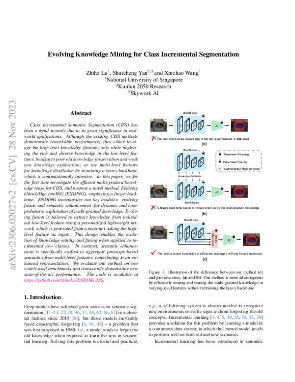 (PDF) Efficient Multi-Grained Knowledge Reuse for Class Incremental ...