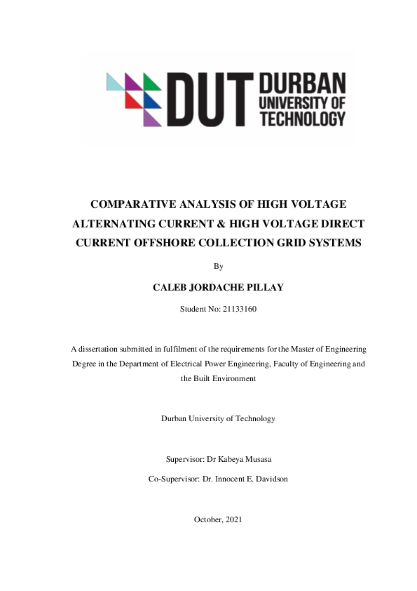 (PDF) Comparative analysis of high voltage alternating current & high ...