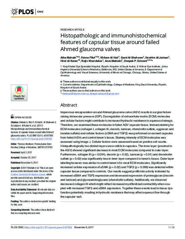 (PDF) Histopathologic and immunohistochemical features of capsular ...