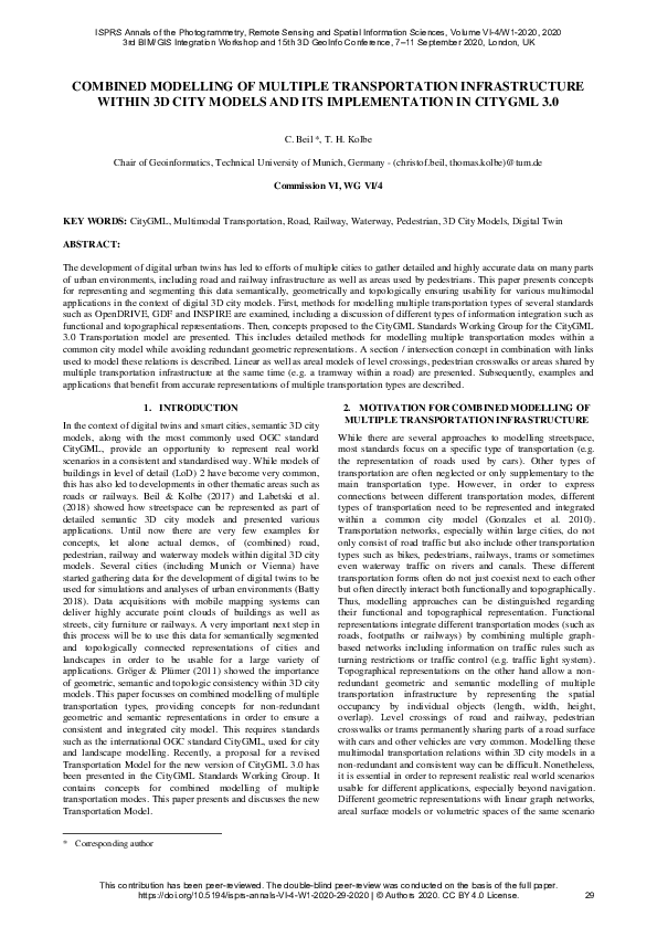 Illustration of Infrastructure Transportation Modeling High-Rise Cities
