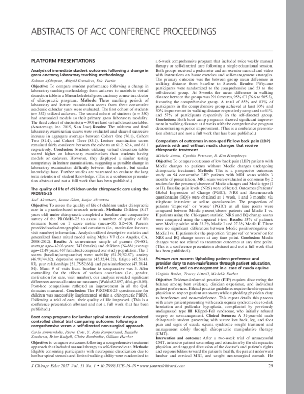 (PDF) Platform and poster presentation abstracts