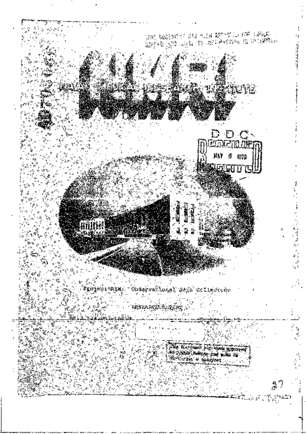 (PDF) Project Rim: Observational Data Collection