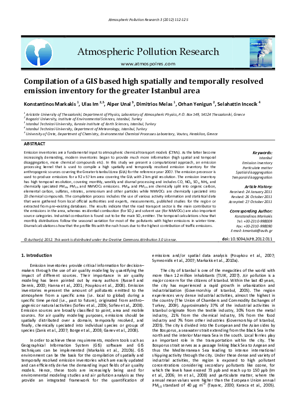 (PDF) Compilation of a GIS based high spatially and temporally resolved ...