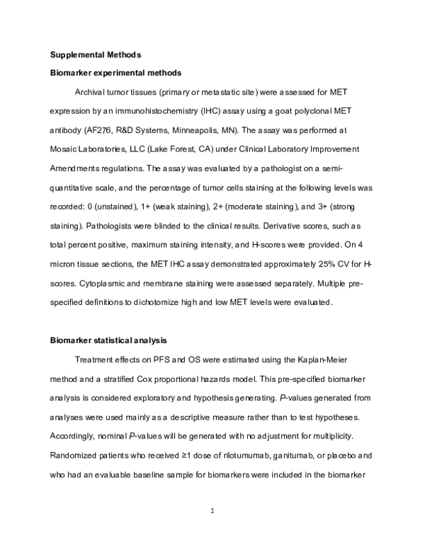 (PDF) Supplementary Methods, Figure Legends from Randomized Phase Ib/II ...