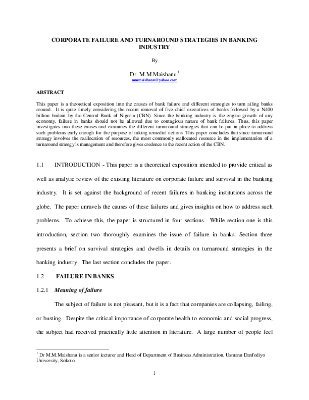 Business turnaround strategy picture