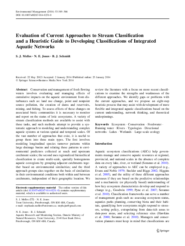(PDF) Evaluation of Current Approaches to Stream Classification and a ...