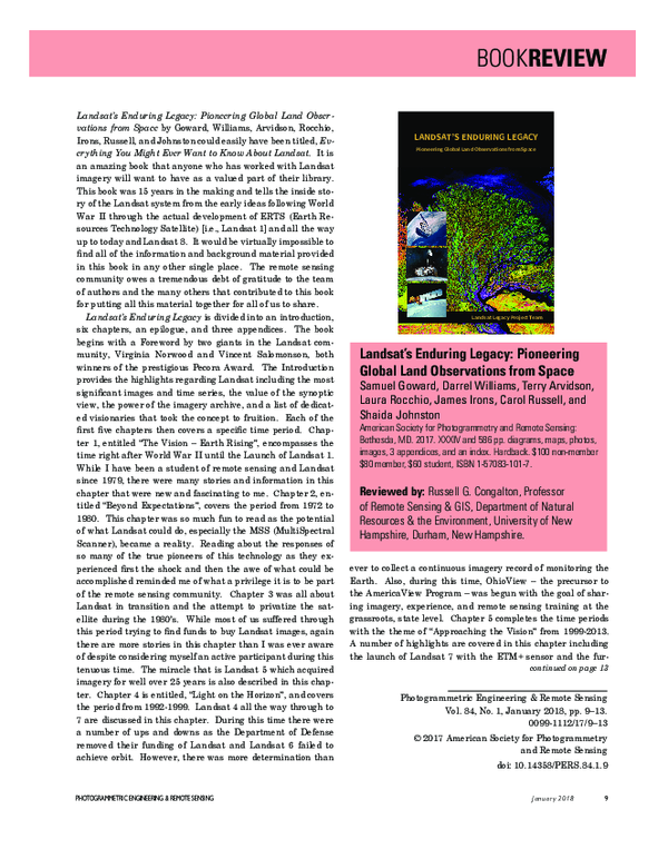 (PDF) Landsat's Enduring Legacy: Pioneering Global Land Observations ...
