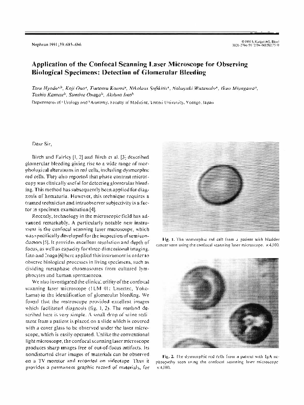 (PDF) Application of confocal scanning laser microscopy to 3-D DNA ...