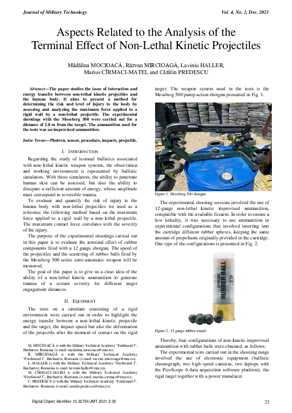 (PDF) Aspects Related to the Analysis of the Terminal Effect of Non ...