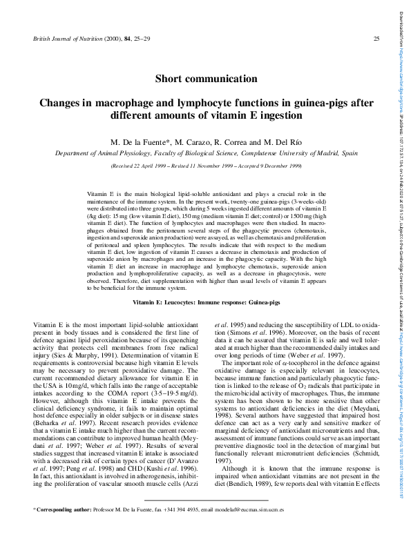 Curated visual reference: Gallery Detail: Pdf Changes In Macrophage And Lymphocyte Functions In Guinea Pigs