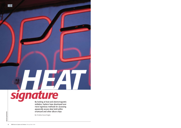 (PDF) Heat signature [data security]