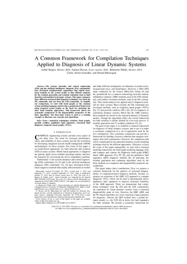 (PDF) A Common Framework for Compilation Techniques Applied to ...