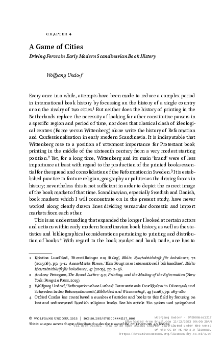(PDF) A Game of Cities