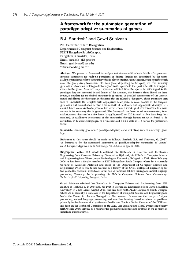 (PDF) A framework for the automated generation of paradigm-adaptive ...