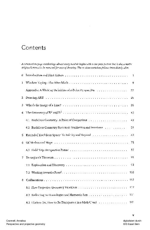 (PDF) Perspective and Projective Geometry