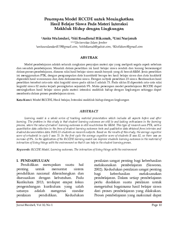 (PDF) Penerapan Model Pembelajaran Rccde Untuk Meningkatkan Hasil ...