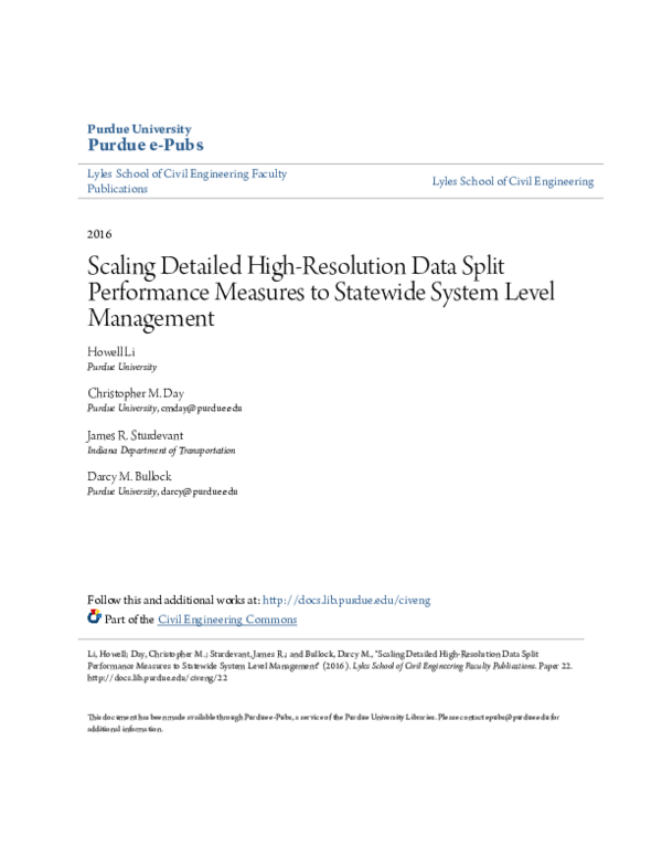 (PDF) Scaling Detailed High-Resolution Data Split Performance Measures ...