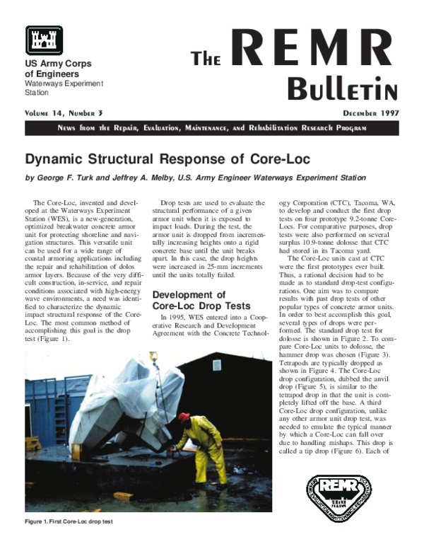 (PDF) Dynamic structural response of Core-Loc