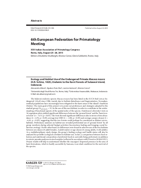 (PDF) The development of social and spatial independence: Do bonobos ...