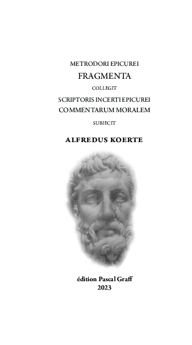 (PDF) Körte, Fragments de Métrodore