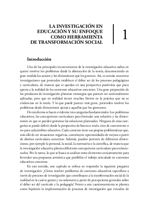 (PDF) La investigación en educación y su enfoque como herramienta de ...